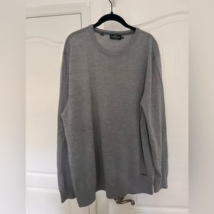 Rodd and Gunn Gray Wool Crew Neck SZ 2XL